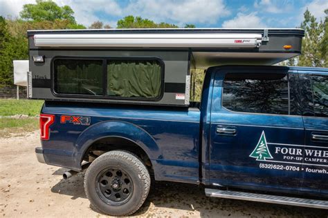 box truck metal side popup|4 wheel pop up truck campers.